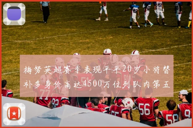 梅努英超赛季表现平平20岁小将替补多身价高达4500万位列队内第五